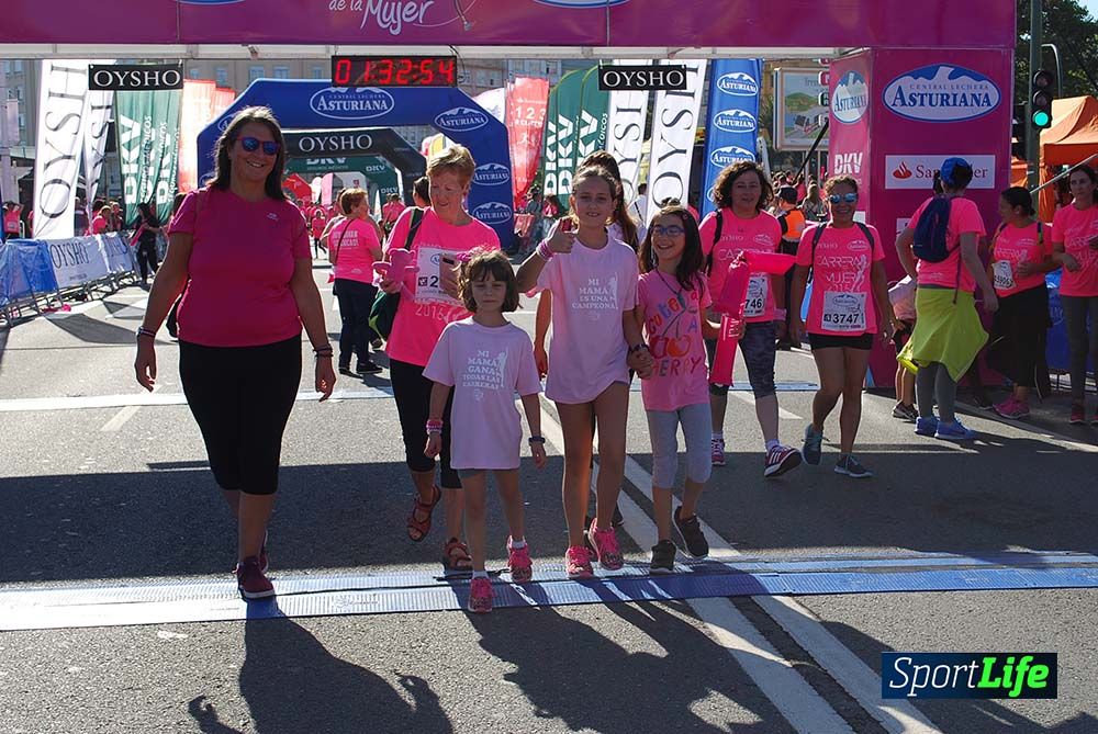 Carrera de la Mujer A Coruña meta 9 (de 1h 23´hasta el cierre de carrera)