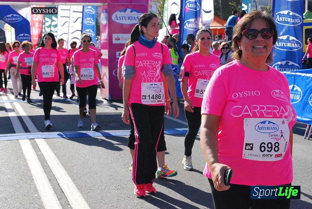 Carrera de la Mujer A Coruña meta 9 (de 1h 23´hasta el cierre de carrera)