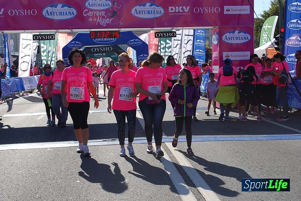 Carrera de la Mujer A Coruña meta 9 (de 1h 23´hasta el cierre de carrera)