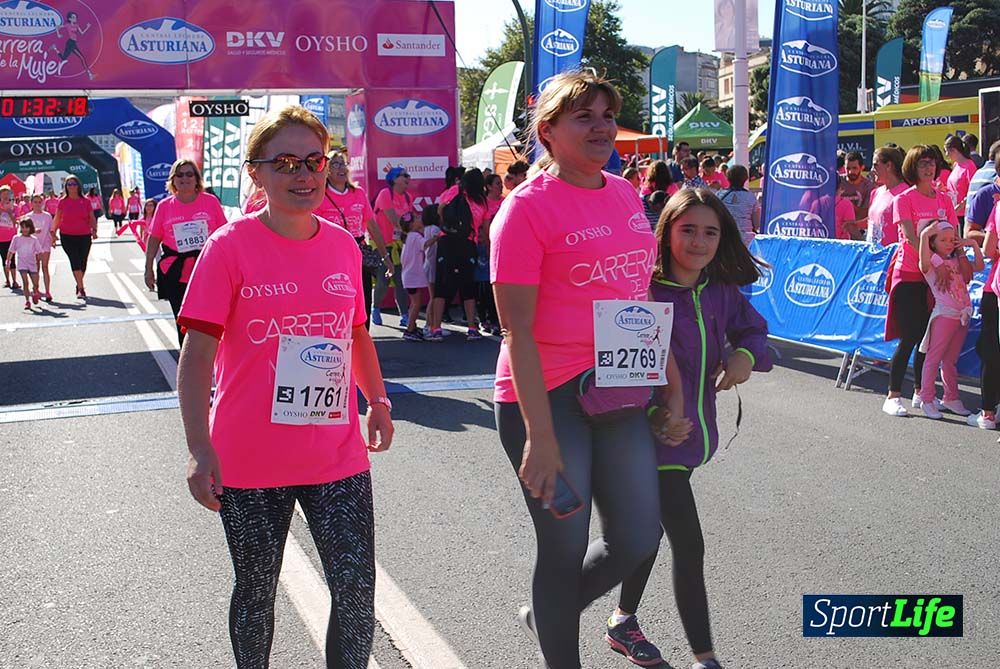 Carrera de la Mujer A Coruña meta 9 (de 1h 23´hasta el cierre de carrera)