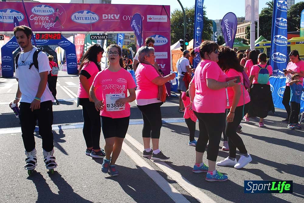 Carrera de la Mujer A Coruña meta 9 (de 1h 23´hasta el cierre de carrera)