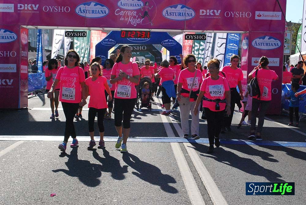 Carrera de la Mujer A Coruña meta 9 (de 1h 23´hasta el cierre de carrera)