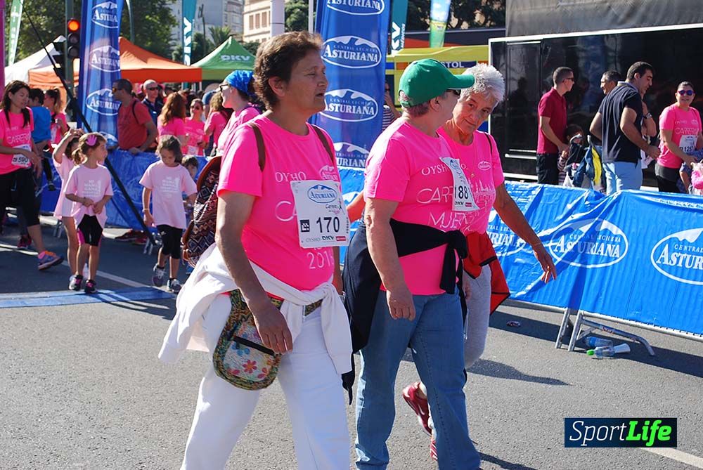 Carrera de la Mujer A Coruña meta 9 (de 1h 23´hasta el cierre de carrera)