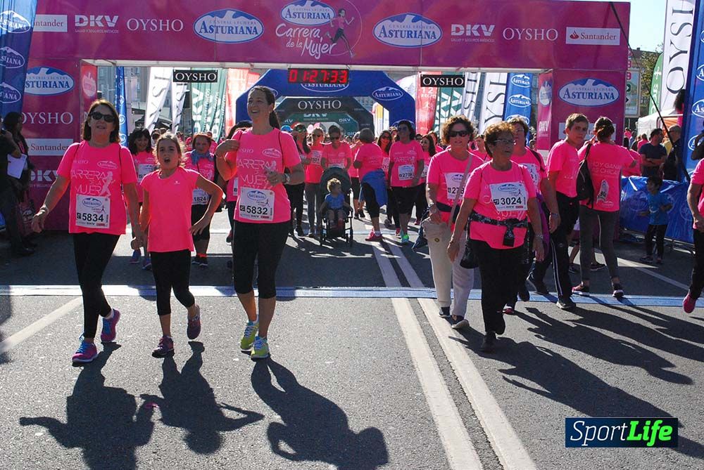 Carrera de la Mujer A Coruña meta 9 (de 1h 23´hasta el cierre de carrera)