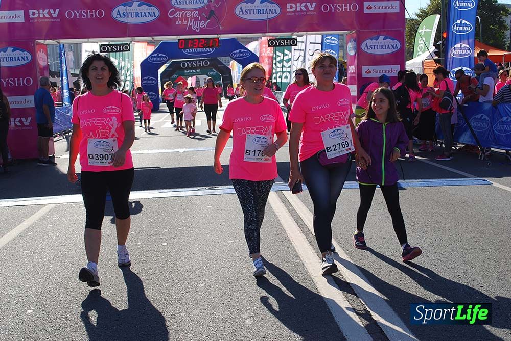Carrera de la Mujer A Coruña meta 9 (de 1h 23´hasta el cierre de carrera)