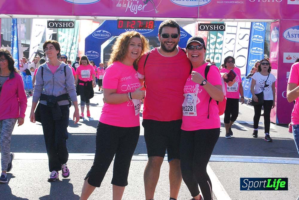 Carrera de la Mujer A Coruña meta 9 (de 1h 23´hasta el cierre de carrera)