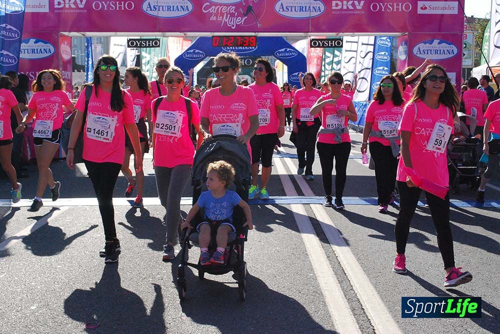Carrera de la Mujer A Coruña meta 9 (de 1h 23´hasta el cierre de carrera)