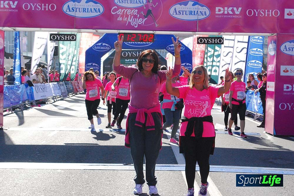Carrera de la Mujer A Coruña meta 9 (de 1h 23´hasta el cierre de carrera)