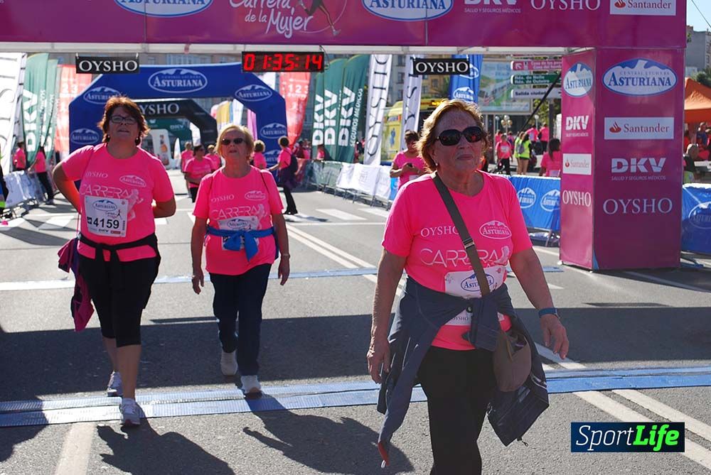 Carrera de la Mujer A Coruña meta 9 (de 1h 23´hasta el cierre de carrera)