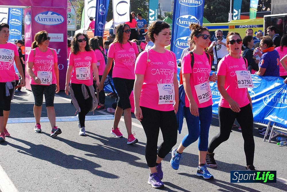 Carrera de la Mujer A Coruña meta 9 (de 1h 23´hasta el cierre de carrera)