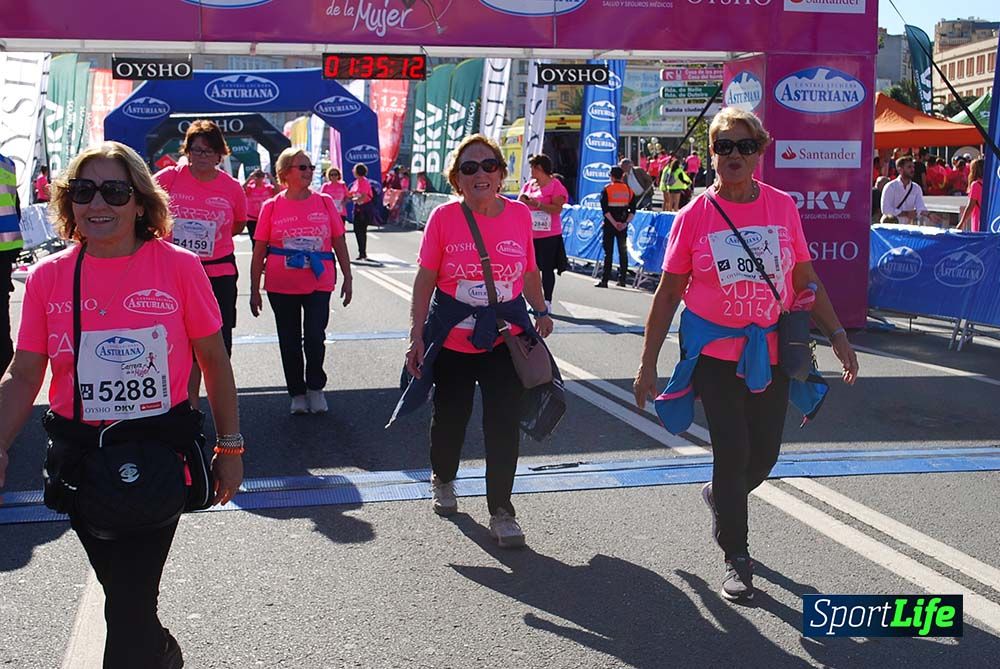 Carrera de la Mujer A Coruña meta 9 (de 1h 23´hasta el cierre de carrera)