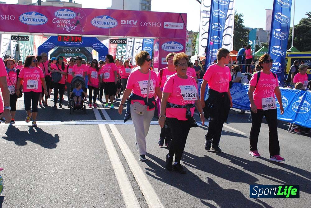Carrera de la Mujer A Coruña meta 9 (de 1h 23´hasta el cierre de carrera)