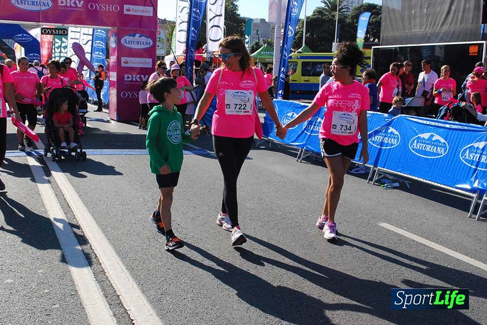 Carrera de la Mujer A Coruña meta 9 (de 1h 23´hasta el cierre de carrera)