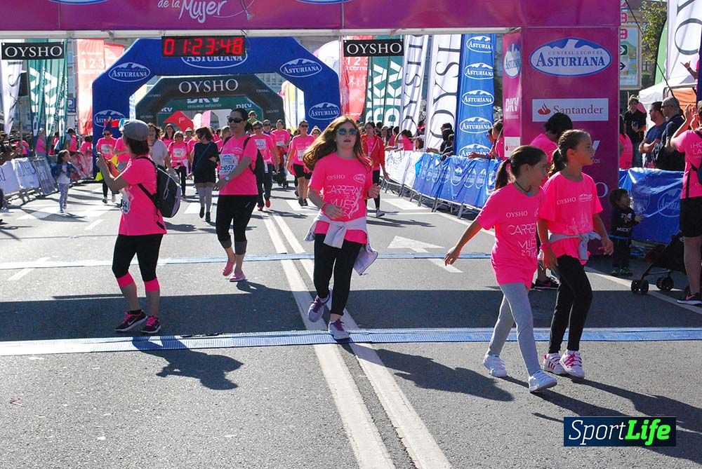 Carrera de la Mujer A Coruña meta 9 (de 1h 23´hasta el cierre de carrera)