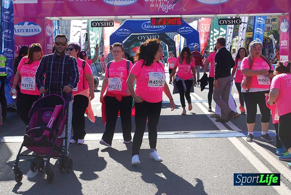 Carrera de la Mujer A Coruña meta 9 (de 1h 23´hasta el cierre de carrera)