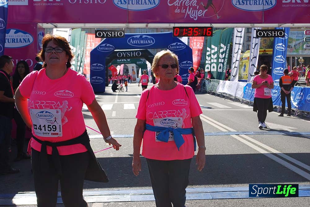 Carrera de la Mujer A Coruña meta 9 (de 1h 23´hasta el cierre de carrera)
