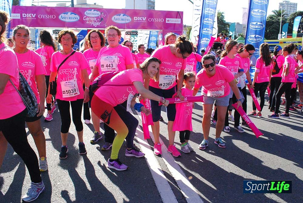 Carrera de la Mujer A Coruña meta 9 (de 1h 23´hasta el cierre de carrera)