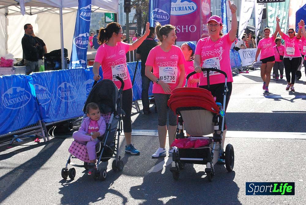 Carrera de la Mujer A Coruña meta 9 (de 1h 23´hasta el cierre de carrera)