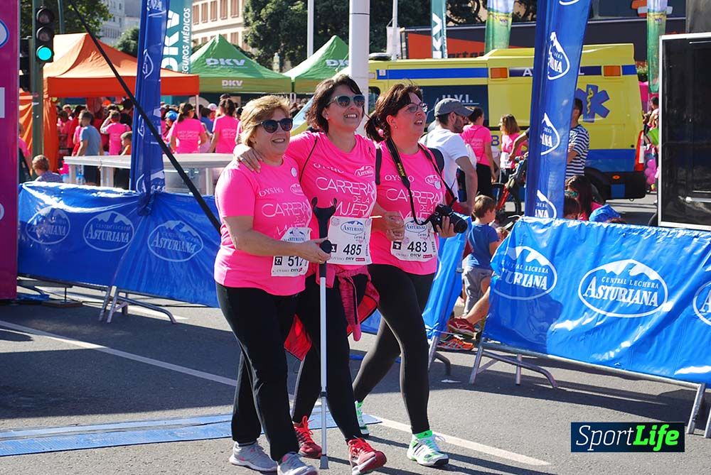 Carrera de la Mujer A Coruña meta 9 (de 1h 23´hasta el cierre de carrera)