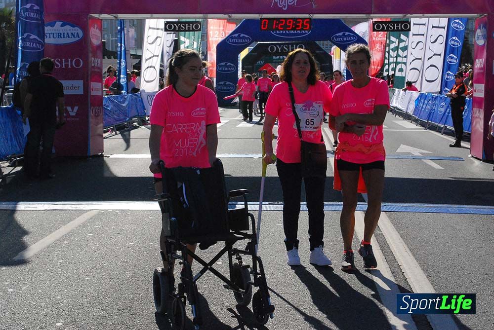 Carrera de la Mujer A Coruña meta 9 (de 1h 23´hasta el cierre de carrera)