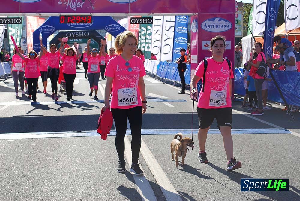 Carrera de la Mujer A Coruña meta 9 (de 1h 23´hasta el cierre de carrera)