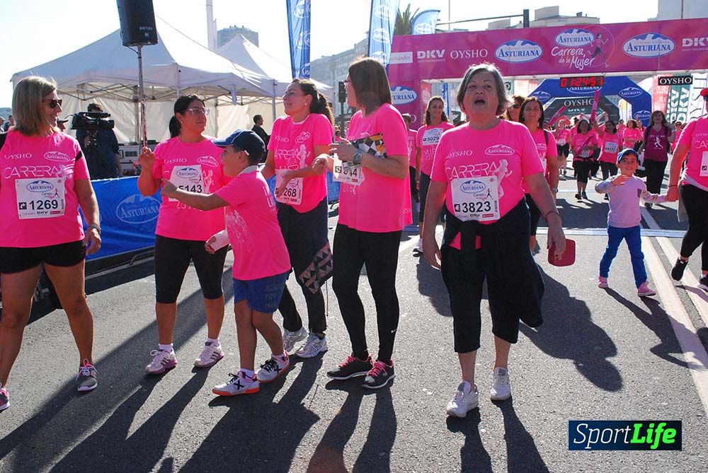 Carrera de la Mujer A Coruña meta 9 (de 1h 23´hasta el cierre de carrera)
