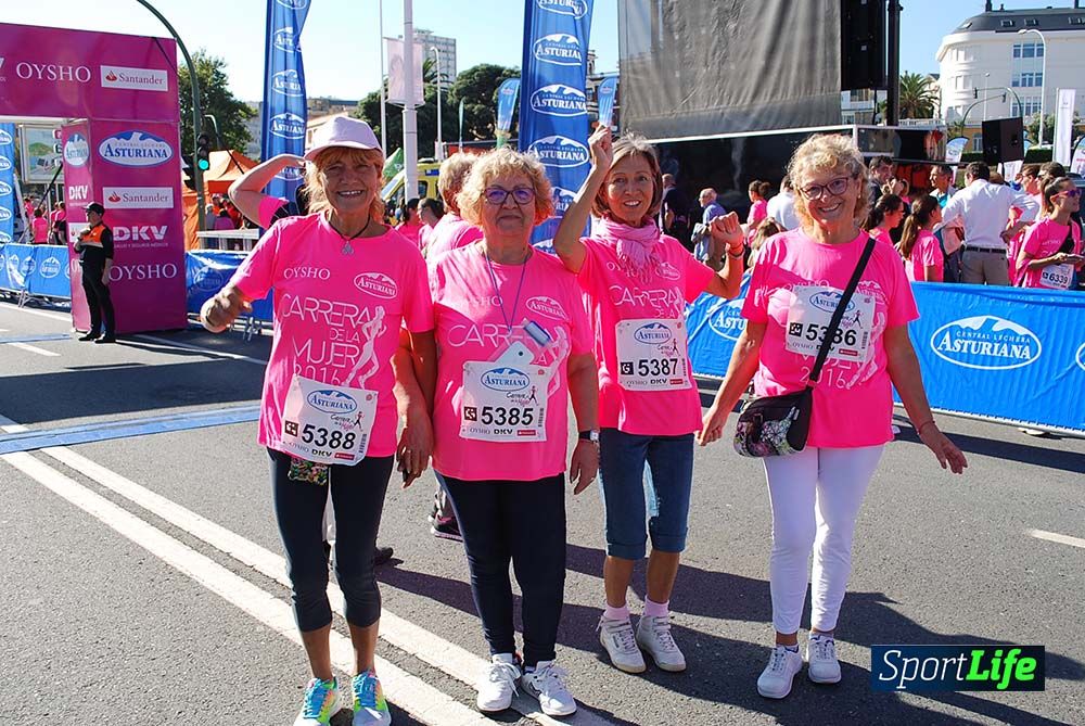 Carrera de la Mujer A Coruña meta 9 (de 1h 23´hasta el cierre de carrera)
