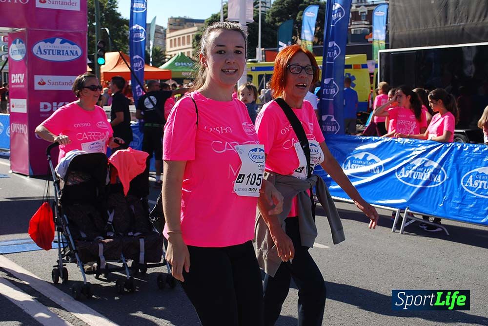 Carrera de la Mujer A Coruña meta 9 (de 1h 23´hasta el cierre de carrera)