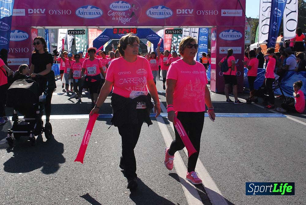 Carrera de la Mujer A Coruña meta 9 (de 1h 23´hasta el cierre de carrera)