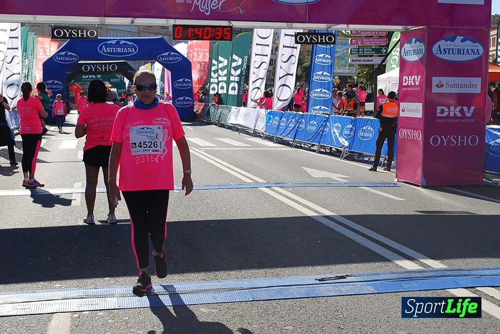Carrera de la Mujer A Coruña meta 9 (de 1h 23´hasta el cierre de carrera)