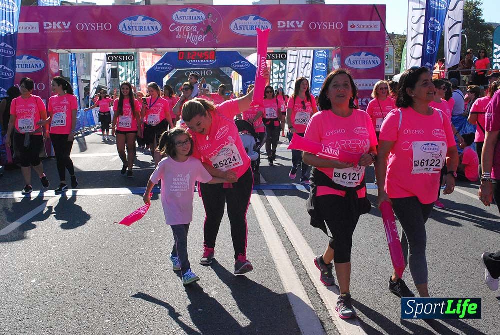 Carrera de la Mujer A Coruña meta 9 (de 1h 23´hasta el cierre de carrera)