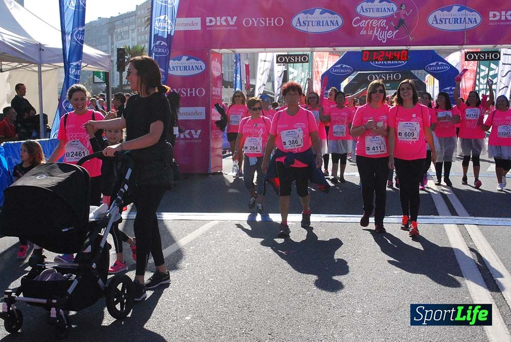 Carrera de la Mujer A Coruña meta 9 (de 1h 23´hasta el cierre de carrera)