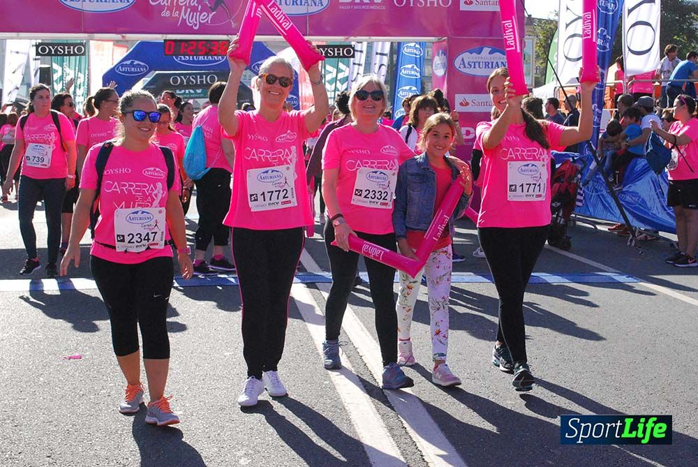 Carrera de la Mujer A Coruña meta 9 (de 1h 23´hasta el cierre de carrera)