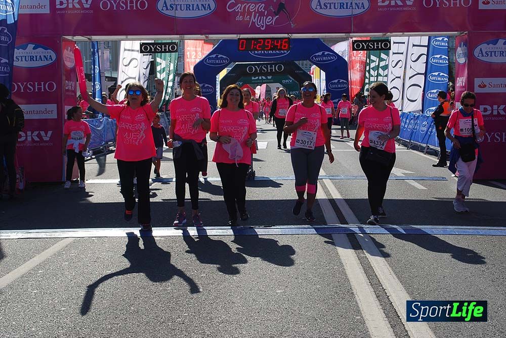 Carrera de la Mujer A Coruña meta 9 (de 1h 23´hasta el cierre de carrera)