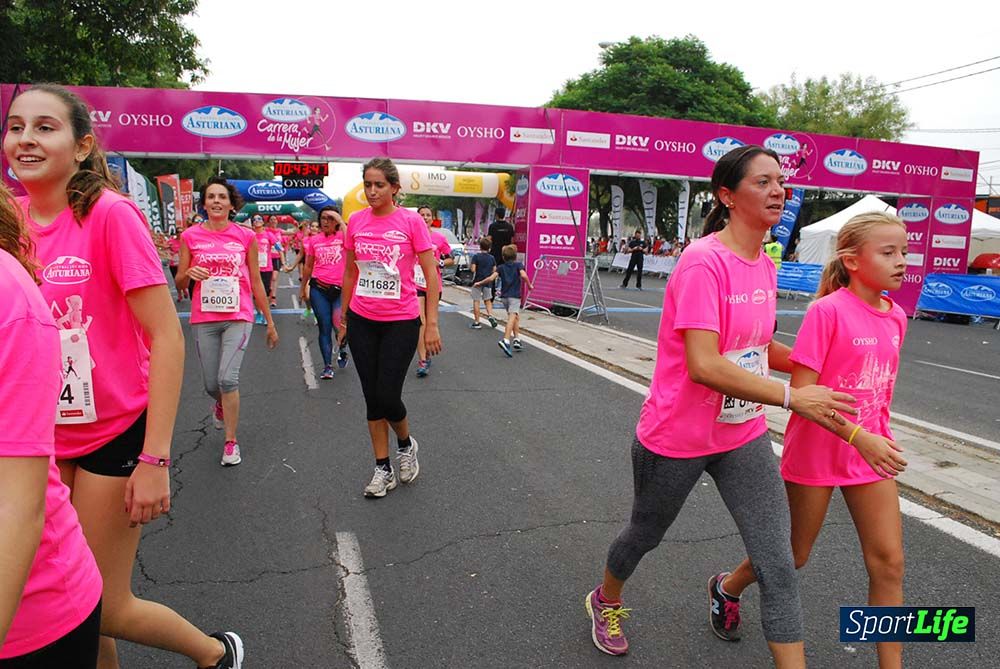 Carrera de la Mujer Sevilla meta 3 (arco derecho) desde el minuto 42 hasta el 47