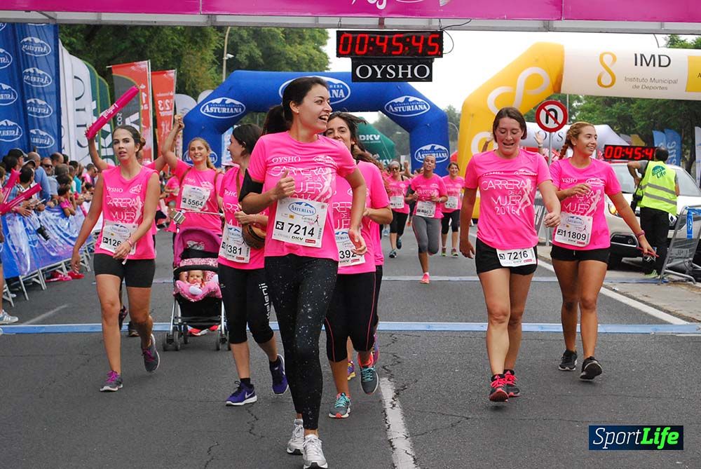 Carrera de la Mujer Sevilla meta 3 (arco derecho) desde el minuto 42 hasta el 47