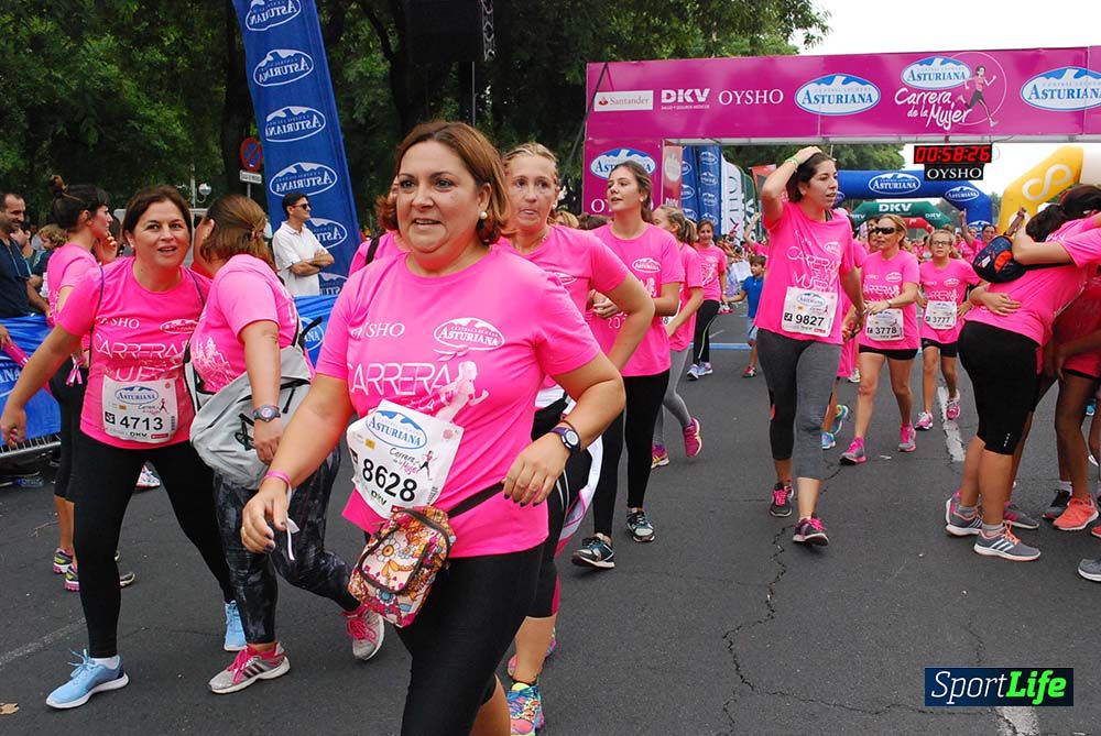 Carrera de la Mujer Sevilla meta 7 (arco derecho) desde el minuto 57 hasta 1h