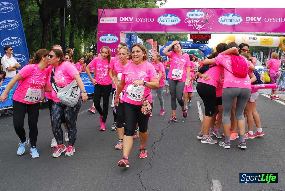 Carrera de la Mujer Sevilla meta 7 (arco derecho) desde el minuto 57 hasta 1h