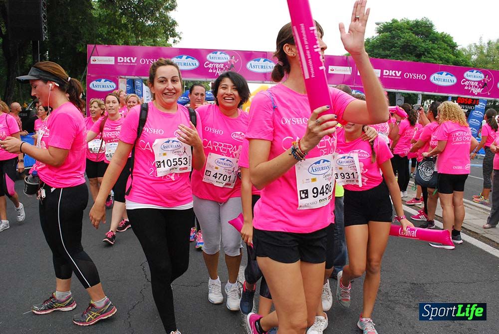 Carrera de la Mujer Sevilla meta 7 (arco derecho) desde el minuto 57 hasta 1h