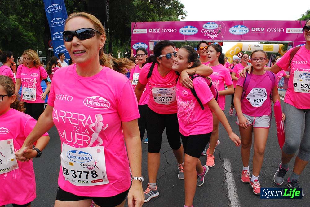 Carrera de la Mujer Sevilla meta 7 (arco derecho) desde el minuto 57 hasta 1h