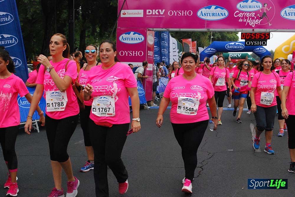 Carrera de la Mujer Sevilla meta 7 (arco derecho) desde el minuto 57 hasta 1h