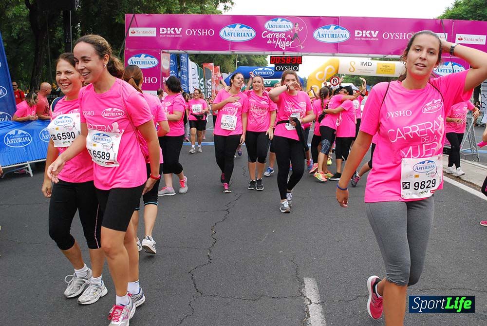 Carrera de la Mujer Sevilla meta 7 (arco derecho) desde el minuto 57 hasta 1h