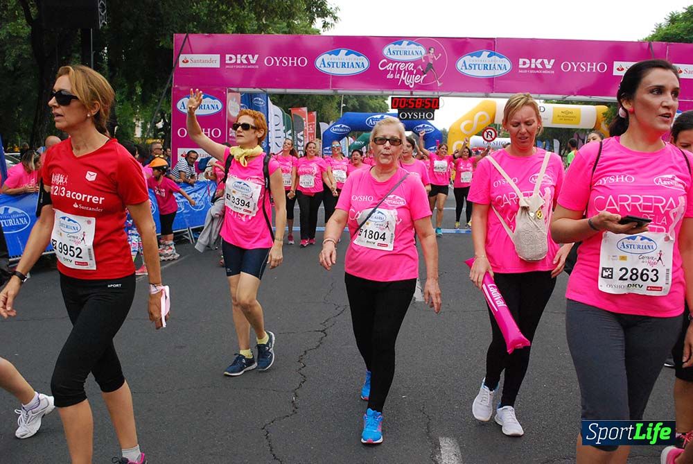 Carrera de la Mujer Sevilla meta 7 (arco derecho) desde el minuto 57 hasta 1h
