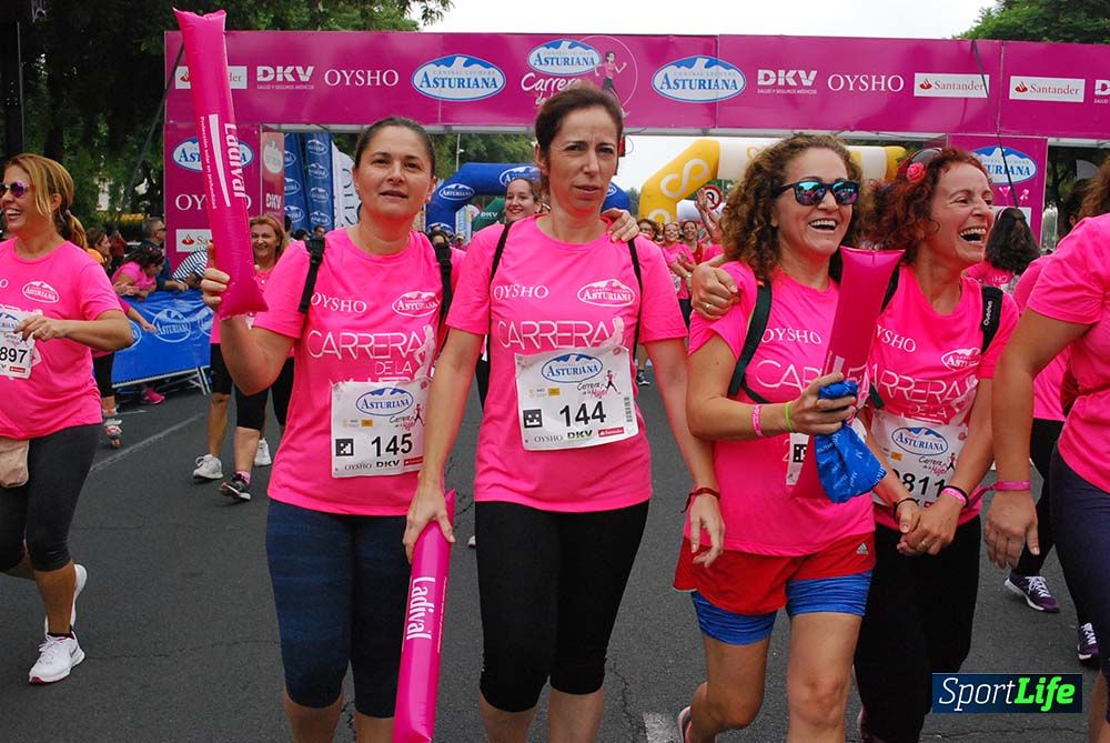 Carrera de la Mujer Sevilla meta 7 (arco derecho) desde el minuto 57 hasta 1h
