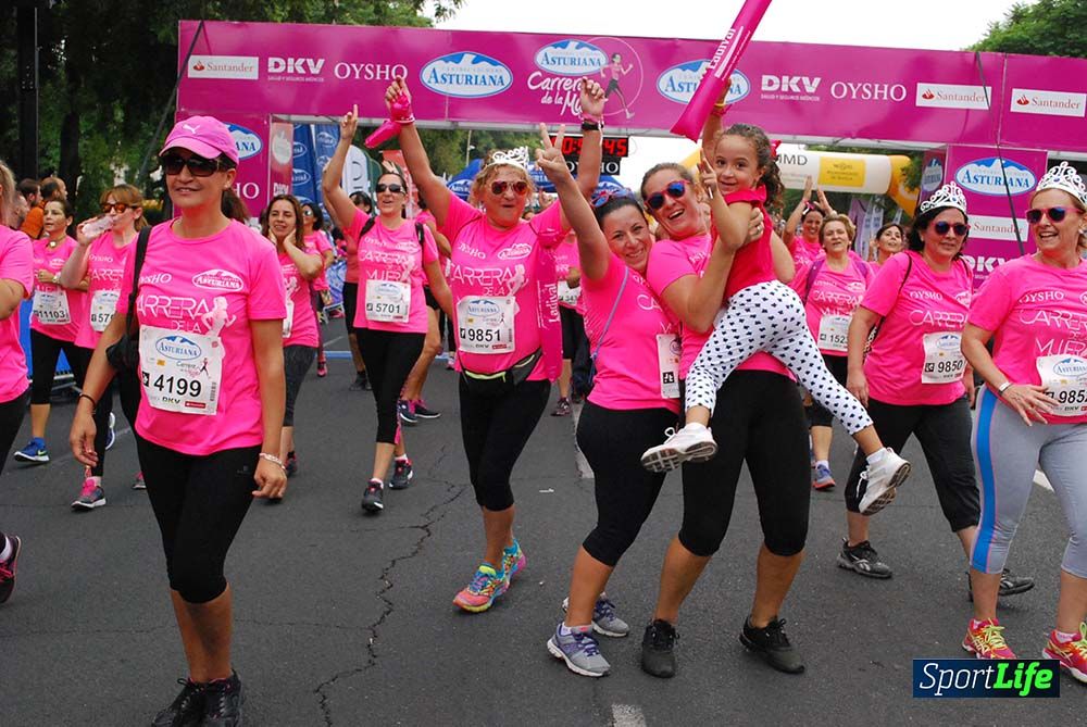 Carrera de la Mujer Sevilla meta 7 (arco derecho) desde el minuto 57 hasta 1h
