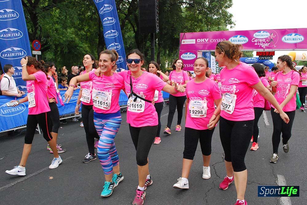 Carrera de la Mujer Sevilla meta 7 (arco derecho) desde el minuto 57 hasta 1h