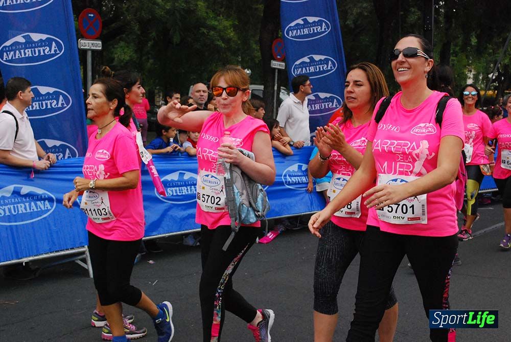 Carrera de la Mujer Sevilla meta 7 (arco derecho) desde el minuto 57 hasta 1h