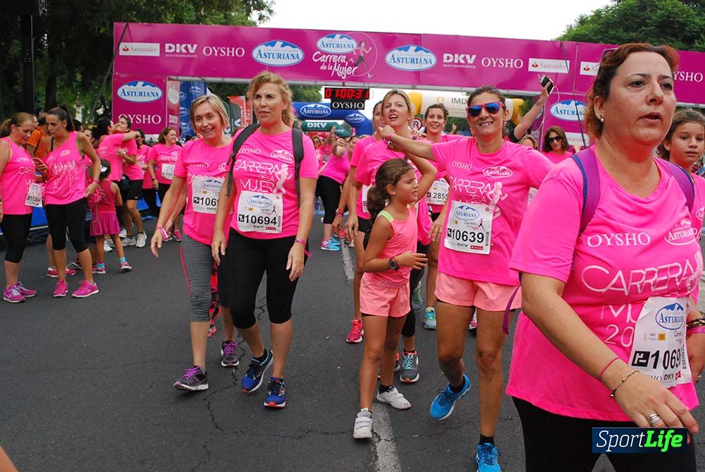 Carrera de la Mujer Sevilla meta 7 (arco derecho) desde el minuto 57 hasta 1h
