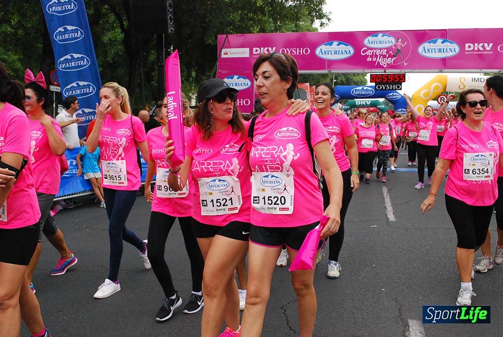 Carrera de la Mujer Sevilla meta 7 (arco derecho) desde el minuto 57 hasta 1h