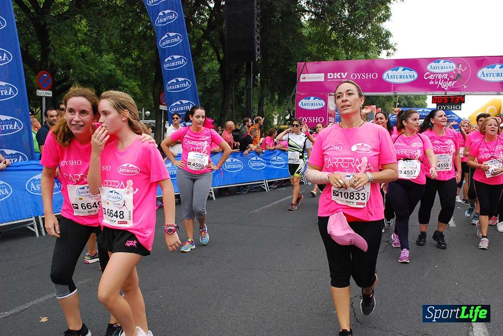 Carrera de la Mujer Sevilla meta 7 (arco derecho) desde el minuto 57 hasta 1h